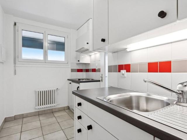 1 Zimmer, 34 m², 1. Stock
