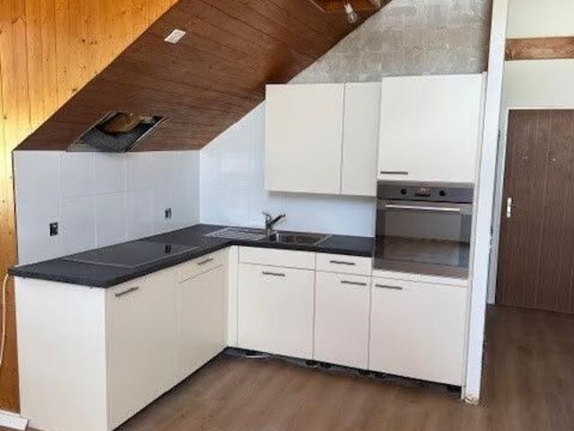 1 Zimmer, 34 m², 2. Stock