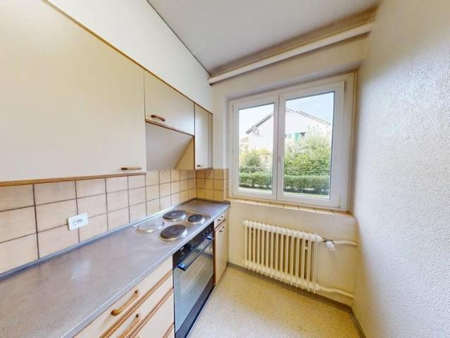 1 Zimmer, 35 m², 1. Stock