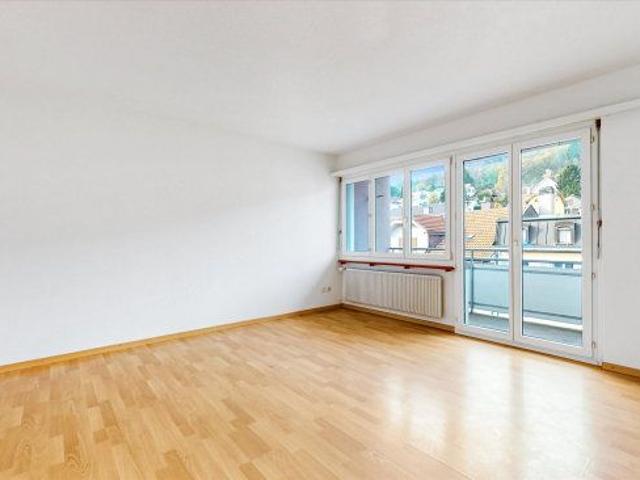 1 Zimmer, 38 m², 2. Stock