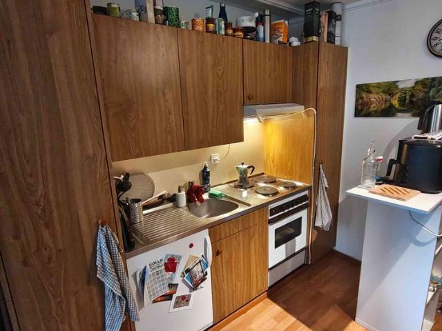 1 Zimmer, 38 m², 2. Stock