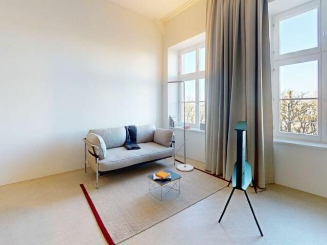 1 Zimmer, 38 m², 3. Stock