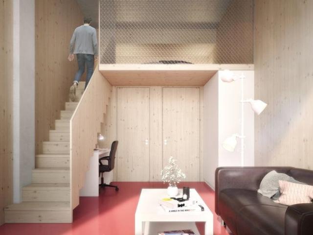 1 Zimmer, 39 m², EG