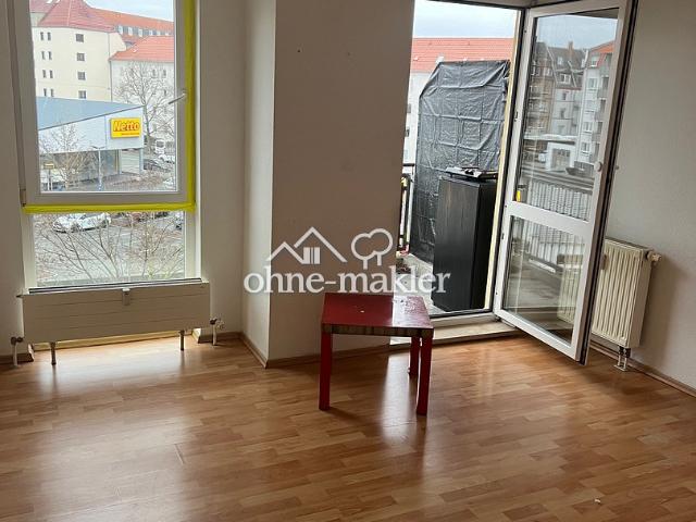 1 Zimmer Wohnung mit Balkon und Aufzug, auf Wunsch Tiefgaragenstellplatz