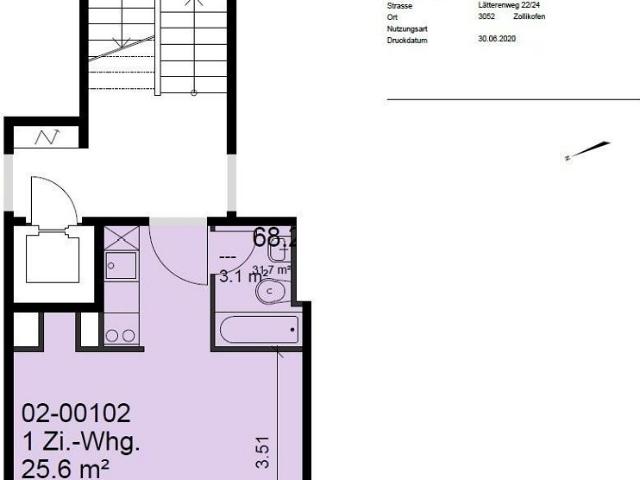 1 Zimmer Wohnung