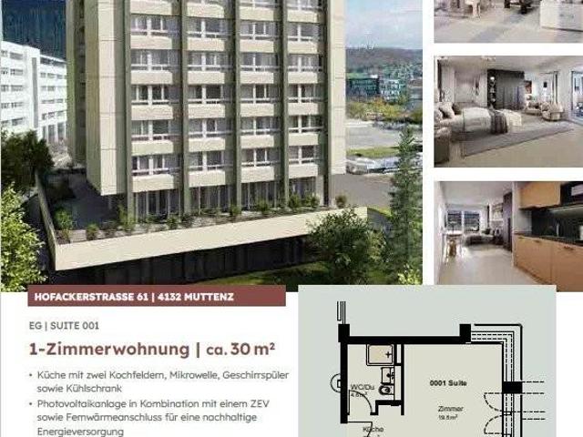 1 Zimmer Wohnung