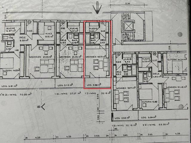 1 Zimmer Appartment/Kapitalanlage/Duplexstellplatz