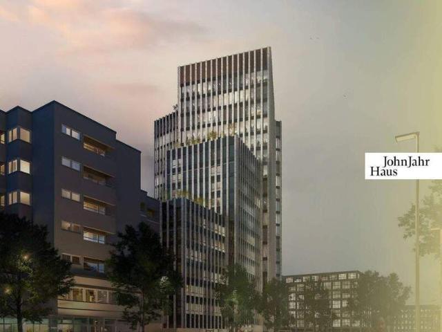 1 Zimmer Neubauwohnung mit Parkett, EBK & Aufzug im John Jahr Haus mit Blick über Berlin in direkter Ku´damm Nähe!