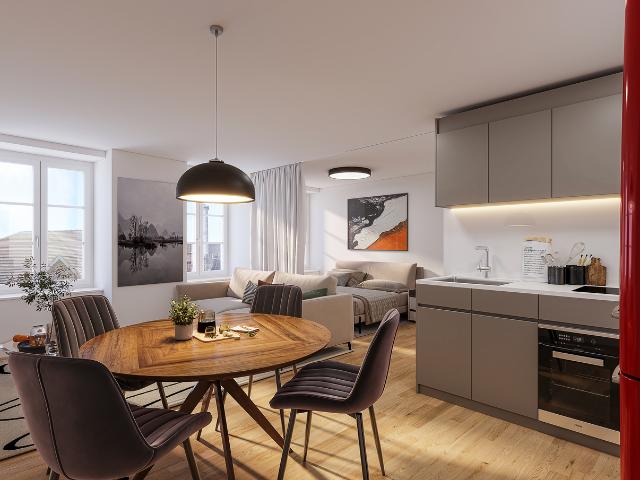 1½ Zimmerwohnung Wo Geschichte auf Wohnqualität trifft