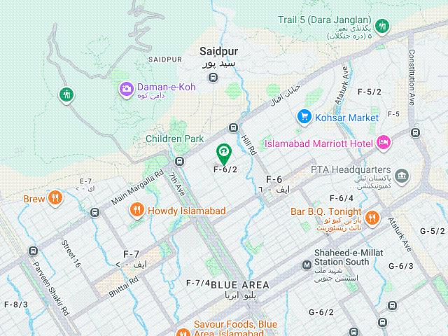 1,000 Sq. Yard House For Sale On Margalla Road, F 6/2 Islamabad