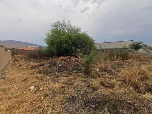 1 019 m² Land available in Thabazimbi