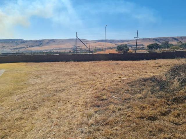 1 031 m² Land available in Lydenburg Mashishing