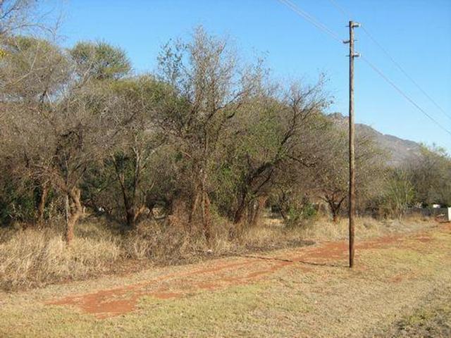 1 144 m² Land available in Thabazimbi