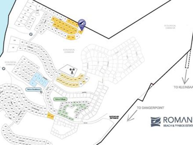 1 215 m² Land available in Gansbaai