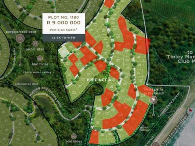 1 328 m² Land available in Seaton Estate
