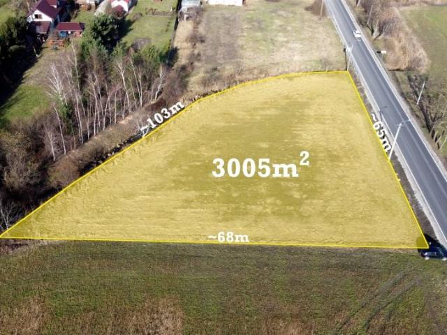 1 3 005 m², Grądki