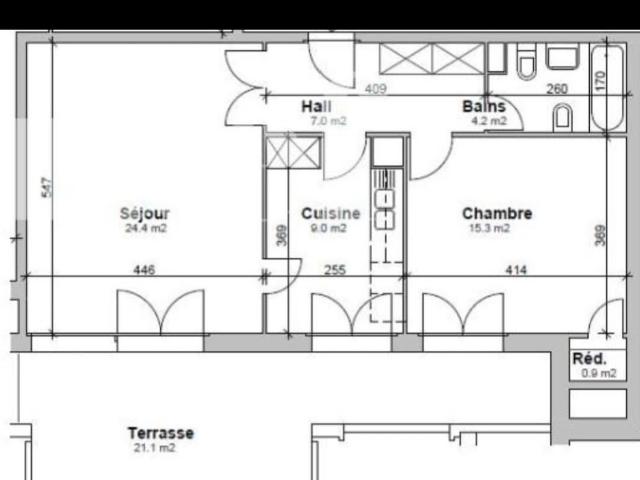 1.4 Zimmer, 30 m²