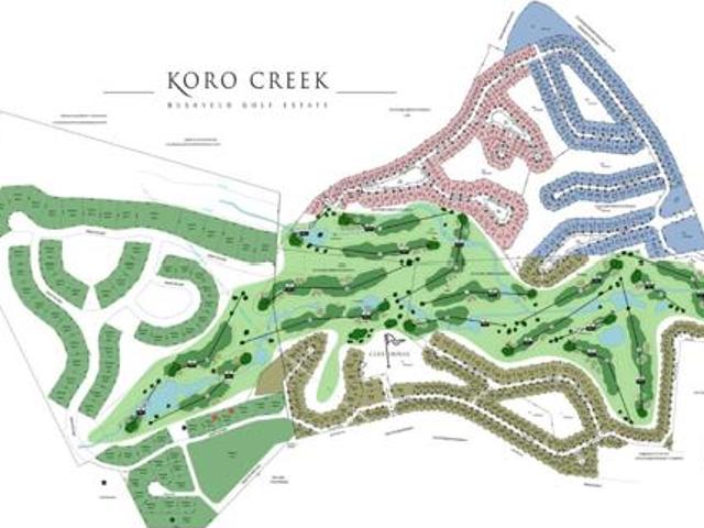 1 501 m² Land available in Koro Creek Golf Estate