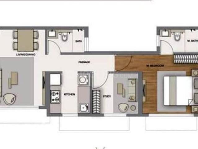 1.5 BHK Apartment in Mulund West for resale Mumbai. The reference number is 17468050