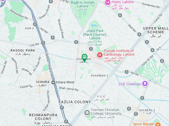 1.5 Kanal Commercial Plot For Sale Near To Main Jail Road In Shadman