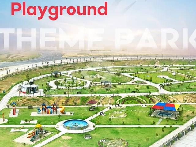 1.5 Kanal Golf Course Facing Plot For Sale