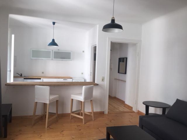 1.5 Rooms: Living with open kitchen, sleeping area, Balcony, Elevator Prenzlauer Berg