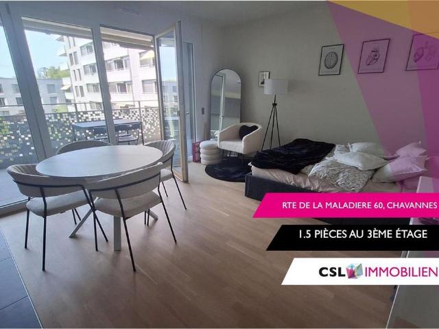 1.5 Zimmer, 29 m², 3. Stock