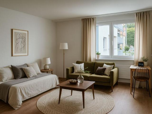1.5 Zimmer, 20 m², 3. Stock