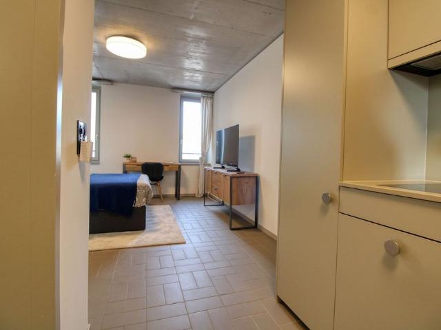 1.5 Zimmer, 23 m², 4. Stock