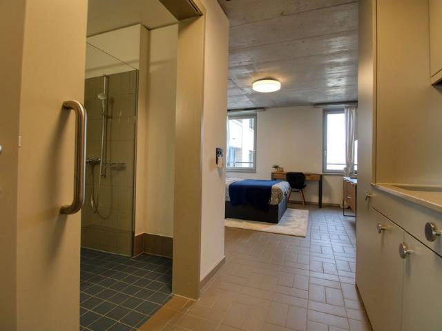 1.5 Zimmer, 23 m², 4. Stock