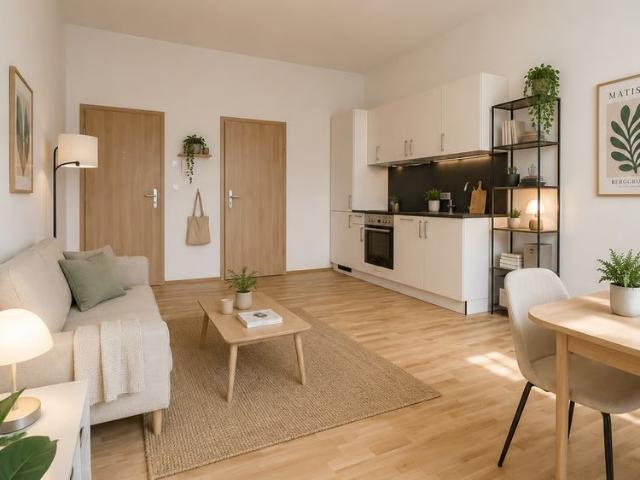 1.5 Zimmer, 34 m², EG