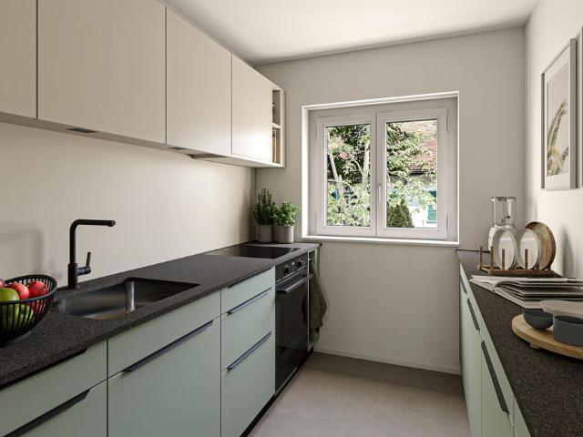 1.5 Zimmer, 39 m²