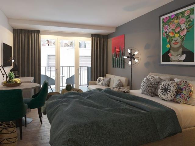 1.5 Zimmer, 30 m², 2. Stock