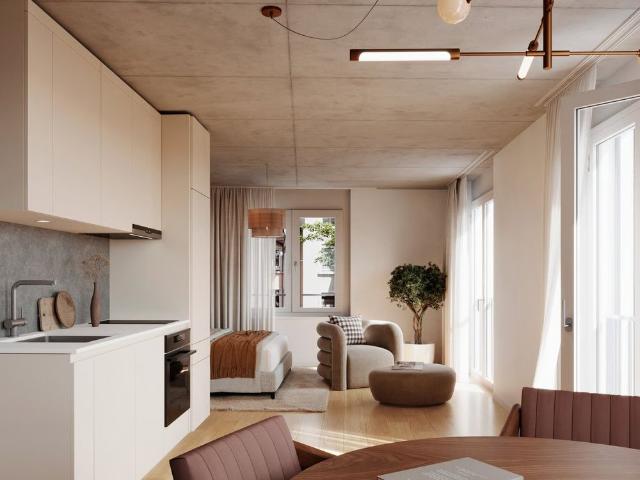 1.5 Zimmer, 32 m², EG