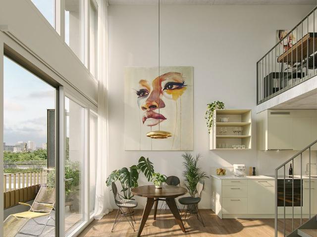 1.5 Zimmer, 45 m², 1. Stock