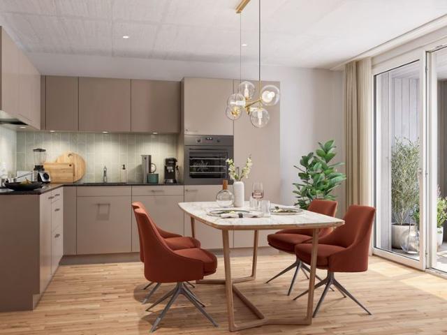 1.5 Zimmer, 45 m², 6. Stock