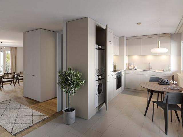 1.5 Zimmer, 53 m², 1. Stock