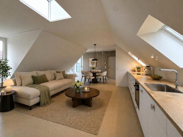 1.5 Zimmer, 82 m², 4. Stock