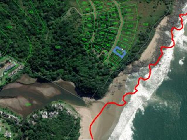 1 600 m² Land available in Port Edward