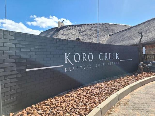 1 621 m² Land available in Koro Creek Golf Estate