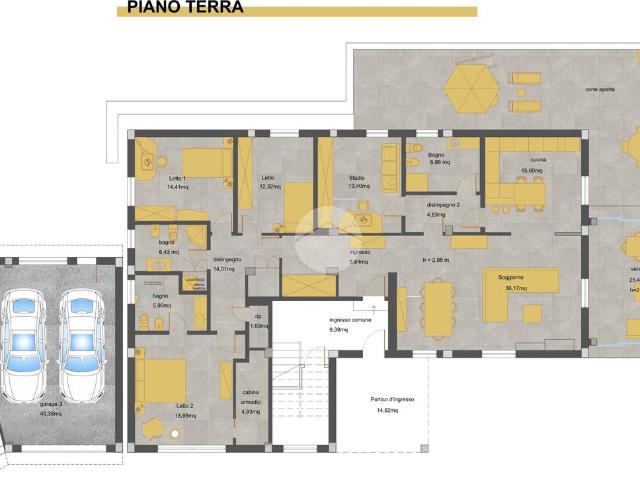 1.800 / mese, 205 Mq Tecnocasa.it 61085020