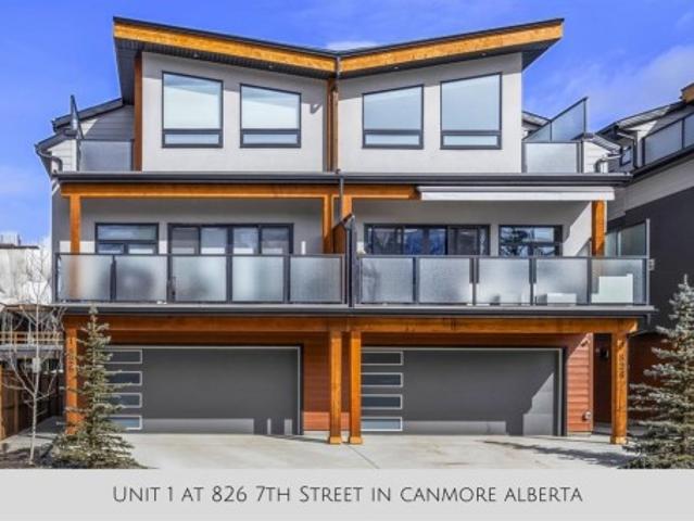 1 826 7Th Street, Canmore, AB, T1W 2C8 townhouse for sale | Listing ID A2310 | Royal LePage