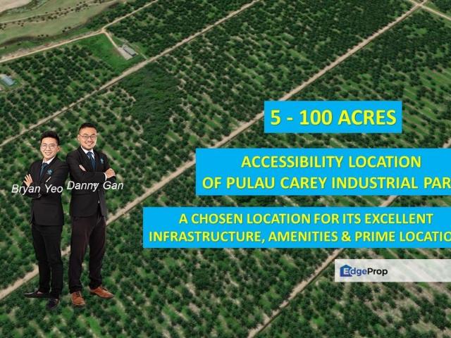 1.918d Upcoming New Port Pulau Carey Industrial Land