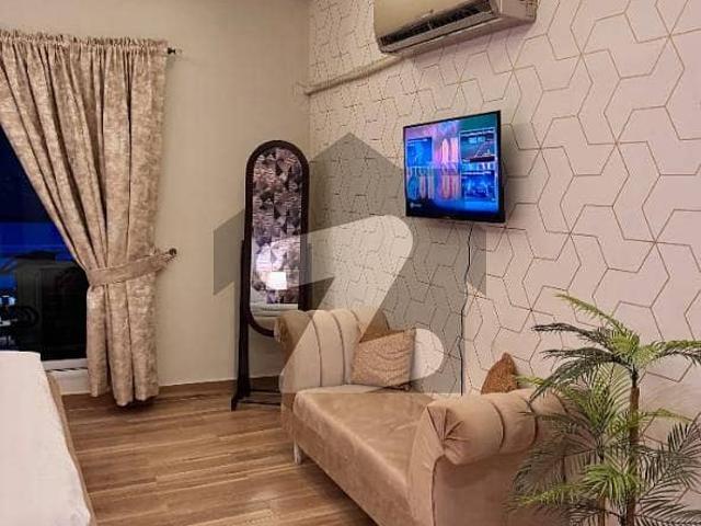 1bed Room Luxury Apartment Full Furnished In Civic Center Phase4 Bahria Town Rwp