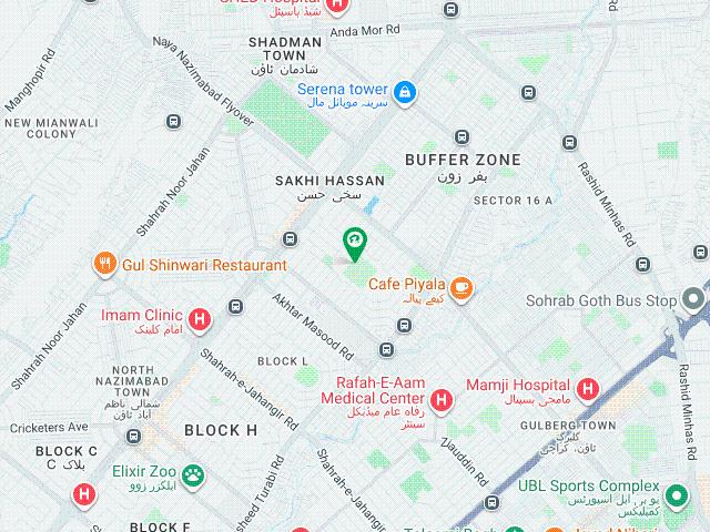 1bed+lounge, Ground floor, Block N, North Nazimabad, khi