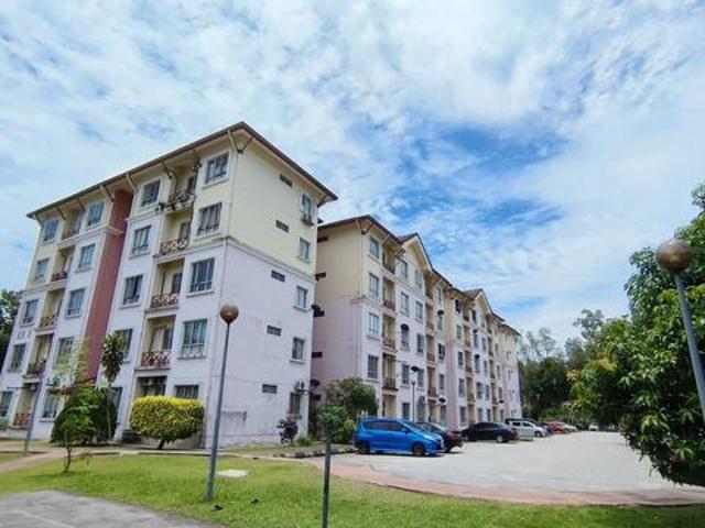 1K BOOKING Delima Apartment Bukit Jelutong FULL LOAN low floor