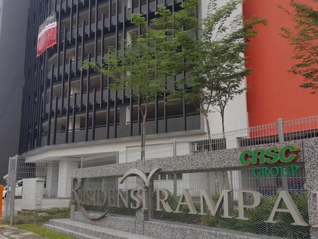 1k booking sampai dpt Residensi Rampai The Parc Tower tepi LRT