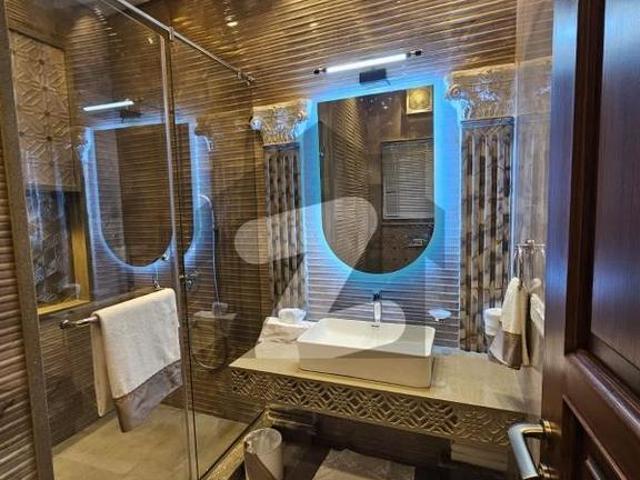 1kanal brand new fully furnished +besment+pool. House for rent dha phase 6