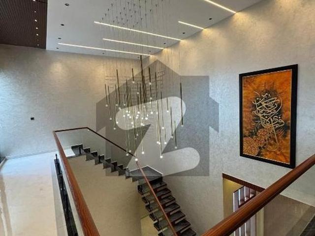 1kanal brand new ultra modern design house for rent dha phase 6 block j