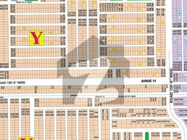 1 Kanal Pair Plot In Dha Phase 7 Y Block 2800 Numbering, Near McDonald
